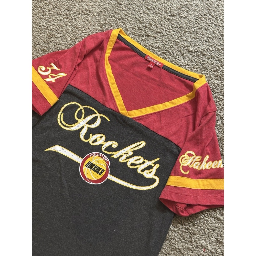 Women's NBA Houston Rockets Short Sleeve Graphic Shirt - Small